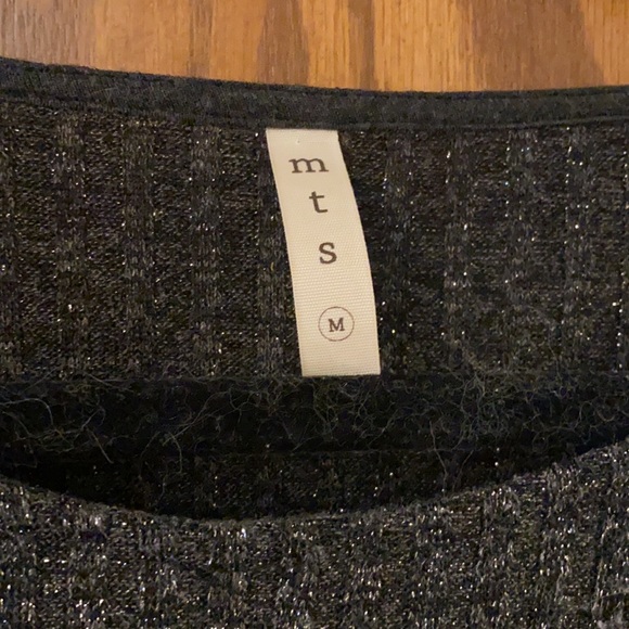 Sparkle rib knit sweater dress - Picture 3 of 4